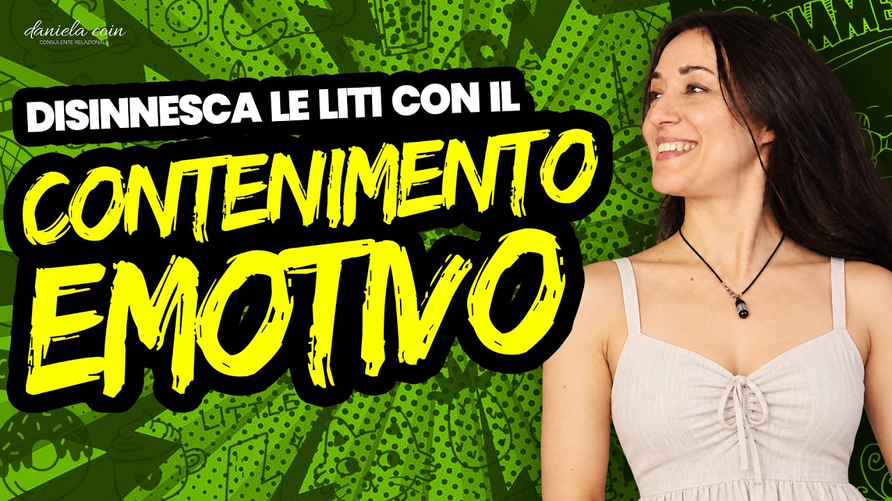 Nuovo Video - Contenimento emotivo: il segreto che disinnesca ogni escalation